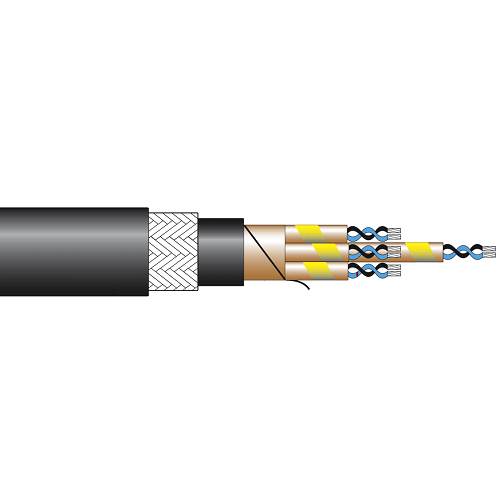 12 x 2 x 1 mm² RFOU (C) S2/S6 250V Flame Retardant Halogen Free and MUD Cable