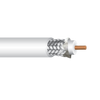 14 AWG 1C Solid Copper Clad Steel RG11 Plenum 75Ohms Dual Shield Foil Al Braid PVF CATV Cable