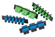 SC Adapter Plate 12 Fiber Singlemode Rack Optical 6112SMDSCAPC