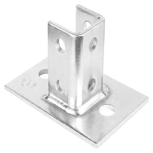 1-5/8" Strut Steel Post Base SFP10 (Pack Of 12)