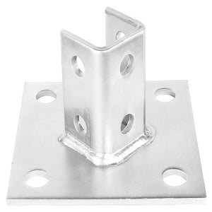 1-5/8" Strut Steel Post Base SFP13 (Pack Of 15)