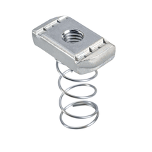 3/8"–16 Rod Spring Nut For A and B Channel SPRA0037EGTZ (Pack Of 200)