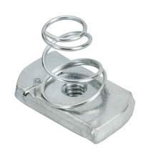 1/4” Strut Nut With Spring Rod SPRC0025EGTZ (Pack of 100)