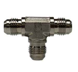 6" MJIC Union Tee JIC 37 Flare Fittings Adapters SS2603-06-06-06