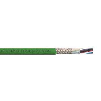 111459 LÜTZE SUPERFLEX® PLUS (C) PUR Feedback (2×(0.5)+3×(2×0.14)) 30V Encoder Cable Shielded