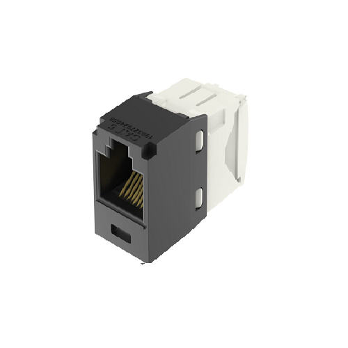 Mini-Com UTP RJ45 Cat 6 TG Jack Module Black Panduit CJ688TGBL