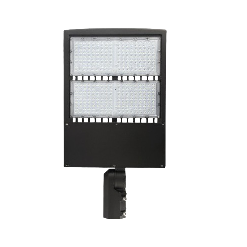 LEDSION 300W 39000lm 100-277V 5000K Slip fitter/ Arm Mount/ Yoke Bracket LED Parking Light with Photocell