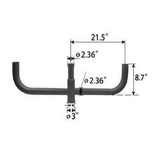 Shoebox Mounting 180° Triple Bullhorn