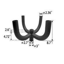 Shoebox Mounting 90° Quad Bullhorn