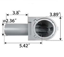 Shoebox Mounting Round Post Top Adaptor