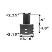 Shoebox Mounting Round Tenon Adaptor 3 inch