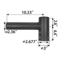 Shoebox Mounting Single Spoke Bracket