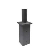 Shoebox Mounting Square Tenon Adaptor 4 inch
