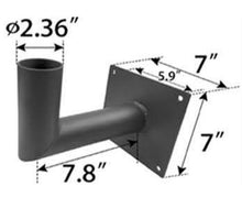 Shoebox Mounting Wall Mount 90° Bracket