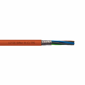 A2191/003 (3&times;1/0+3&times;AWG8) LUTZE DRIVEFLEX&reg; XLPE (C) 3 Symmetrical 2000 V PVC VFD Cable Shielded