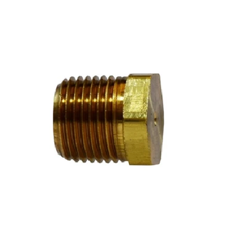 Solid Hex Head Plug Brass Fitting Pipe