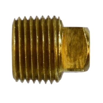 Square Head Barstock Plug Brass Fitting Pipe
