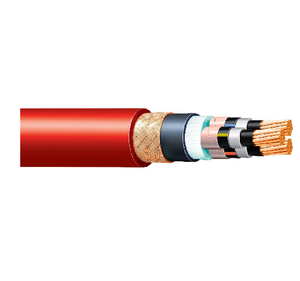 TFOI 3.6/6KV Medium Voltage Shipboard Flame Retardant Copper Wire Braid Shiled Cable