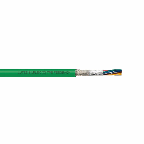 A1410002 (1×2×AWG16+1×2×AWG22+6×2×AWG26) LUTZE SILFLEX® (C) TPE Feedback Cable Shielded