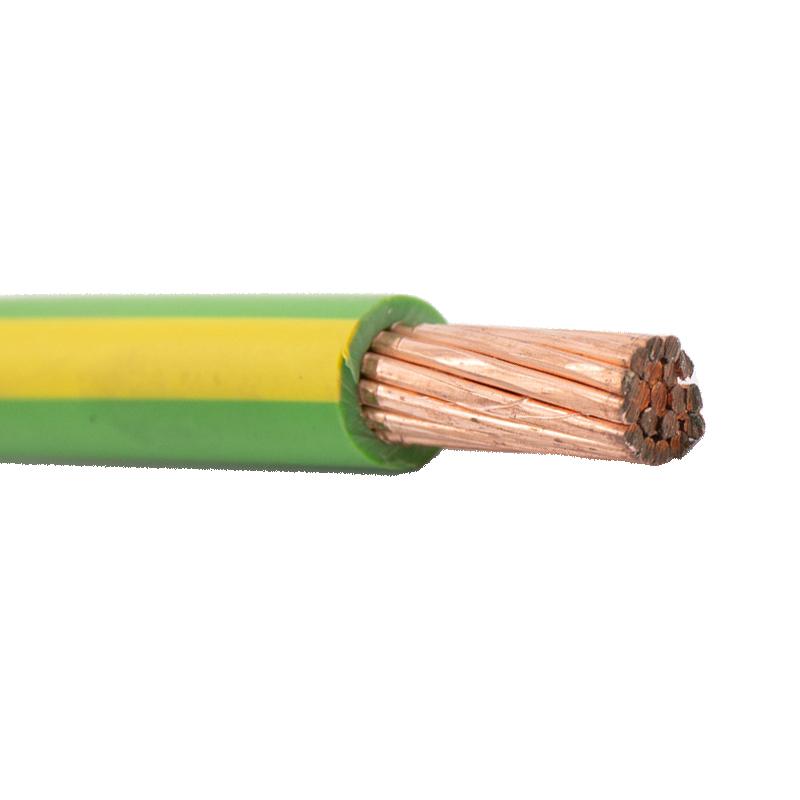 6 AWG 7 Stranded Annealed Soft Copper PVC 600V TW75 Building Wire 11005-08-010
