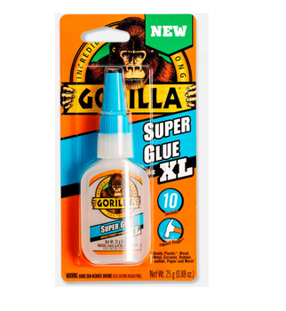 Gorilla Super Glue XL 25g 7400202 (Pack of 6)