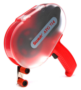 1/4"W Handheld Adhesive Transfer Tape Dispenser 7000131619 (Pack of 6)