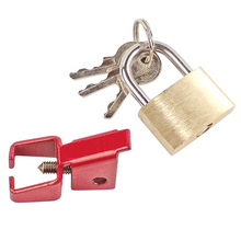 Universal Breaker Lock One Pole With Padlock UBL2 (Pack of 100)