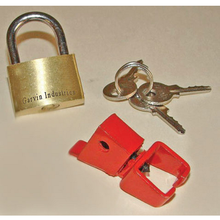 Universal Breaker Lock One Pole With Padlock UBL2 (Pack of 100)