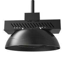 Aeralux Saber 255-Watts 200V-480V 5000K CCT Custom Microwave Sensor Round High Bay Light