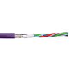 Igus CFBUS-PUR-045 26 AWG 4P Stranded Bare Copper Shielded TC Braid 300V Chainflex® CFBUS-PUR Bus Cable
