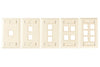 2 Port Faceplate Bright White Optical FPSR0212