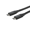 USB 2.0 Type-C to Type-C 480Mbps 3A 60W Charging Cable Black