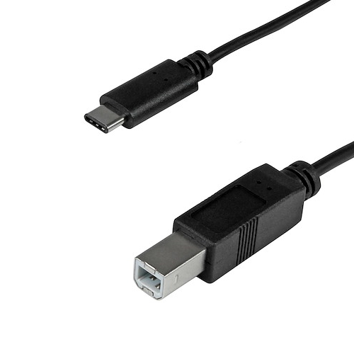 USB-C to USB-B Thunderbolt™ 3 Ports Printer Cables