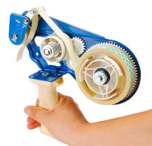 1"W Start International Handheld Manual Double Sided Tape Dispenser & Liner Remover TDLR025H