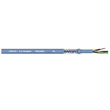 17 AWG 12 Cores 32/32 Stranded FLEX-CP BC Shielded Polyurethane Jacket Power And Control Cable 1611712