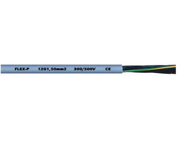 8 AWG 3 Cores 80/26 Stranded FLEX-P BC PUR Jacket Power And Control Cable 1600803