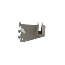 3" Long Rectangular Tubing Hangrail Bracket Econoco CR3-SC (Pack of 10)
