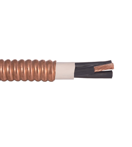3/0 AWG 1C VitaLink MC 2-Hour Annealed Copper Armour Continously Welded Fire Rated 600V Security Cable 26-VM013X0-500