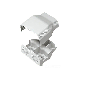Surface Raceway Off-White Entrance End PANDUIT T70EEIW (pack of 10)
