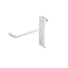 4" Grid Panel Hook - White Econoco WTE/H4 (Pack of 25)