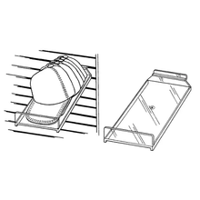 Slanted Cap Shelf W/Front Lip Econoco JMCP/ST (Pack of 24)