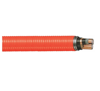 Vertical Riser Teck Bare Copper Class B W/ Ground Shielded GSIA PVC 5kV Mining Cable