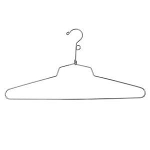 16" Steel Blouse & Dress Hanger w/ Swivel Loop Hook Econoco SLD/16-LH (Pack of 100)
