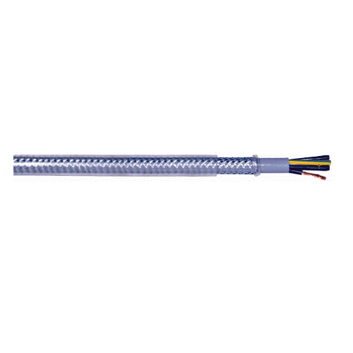 1 AWG 5 Cores SY-JZ BC Shielded Steel Braid PVC Power And Control Cable 1230105