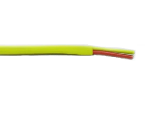 20 AWG 1 Pair Type KX Non-Shielded Duplex Thermocouple 105°C PVC/PVC Cable