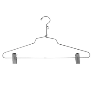 16" Long Steel Suit Hanger with Pant Clips Econoco SLC/16-LH (Pack of 100)