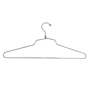 Steel Blouse & Dress Hanger w/ Swivel Loop Hook Econoco SLD/16 (Pack of 100)
