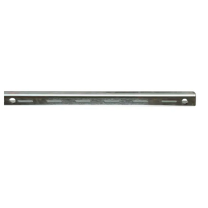 48" Surface Mounted Slotted Standards - 1" Slots on 2" Center - Imperial Line - Satin Zinc Econoco SS30/48