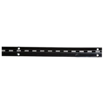 Recessed Slotted Standards For 3/4" Slatwall - 1" Slots On 2" Center - Imperial Line - Black Econoco SSRIB6