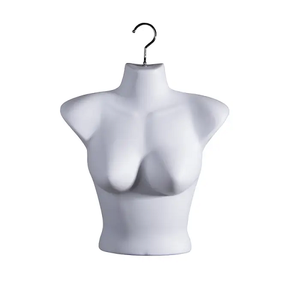 Ladies Upper Torso Forms - Injection Molded Styrene White Econoco LHR35/W